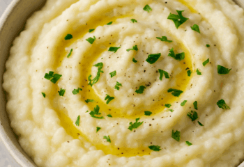 Garlic Mashed Cauliflower
