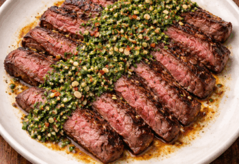 Chimichurri Flank Steak Bulk