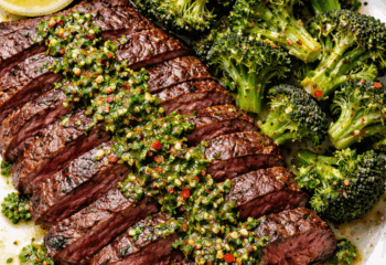 Chimichurri Flank Steak Meal
