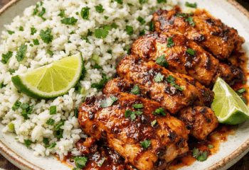 Chipotle-Lime Chicken with Cilantro Rice Meal