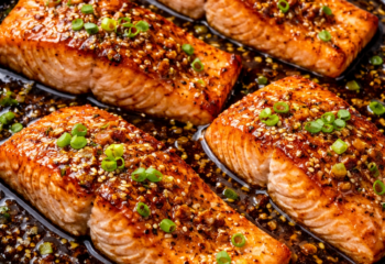 Garlic Ginger Salmon Bulk