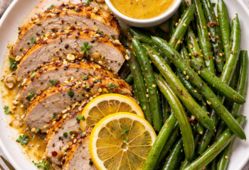 Garlic Lemon Turkey Breast Meal