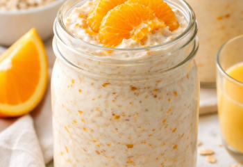 Orange Creamsicle Overnight Oats